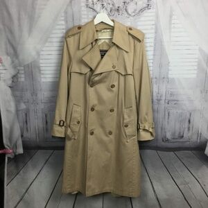 Christopher Rand Trench Coat Tan Vintage R 38